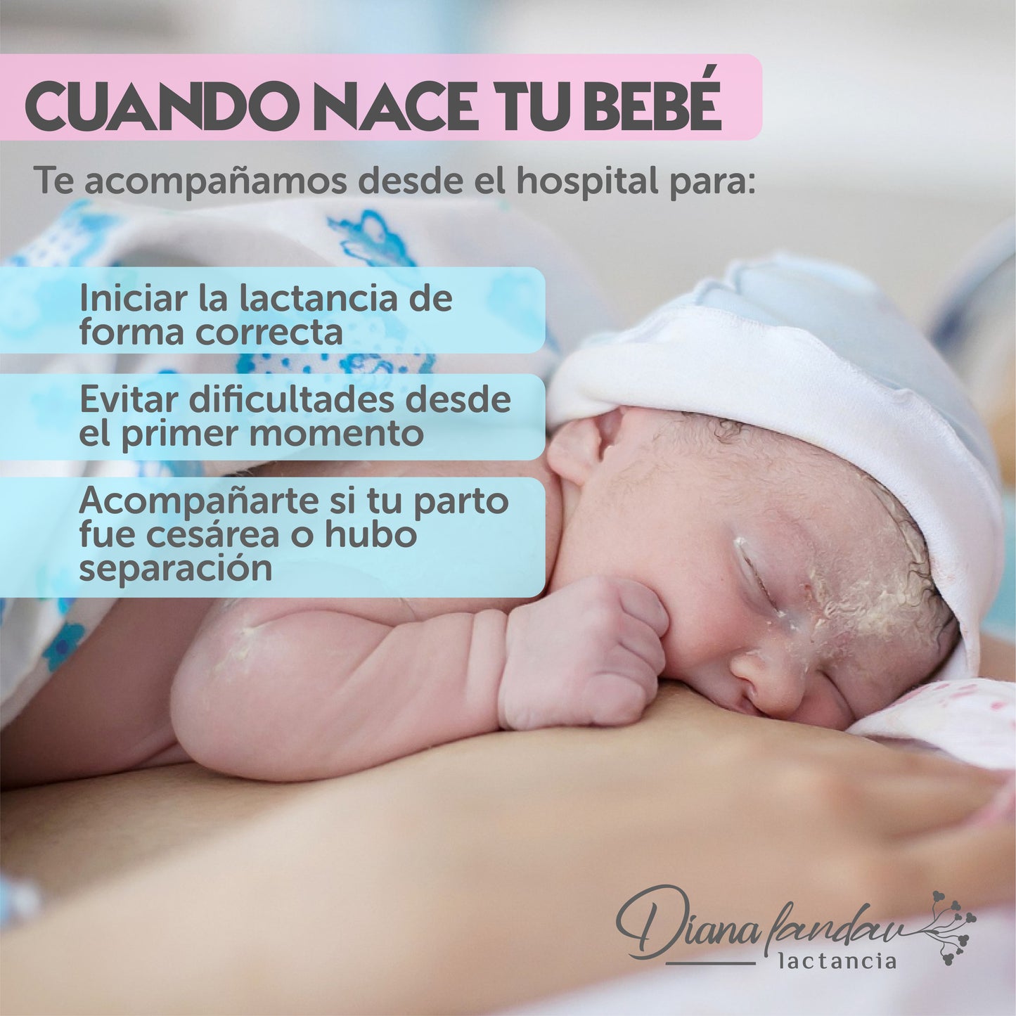 Acompañamiento completo de lactancia