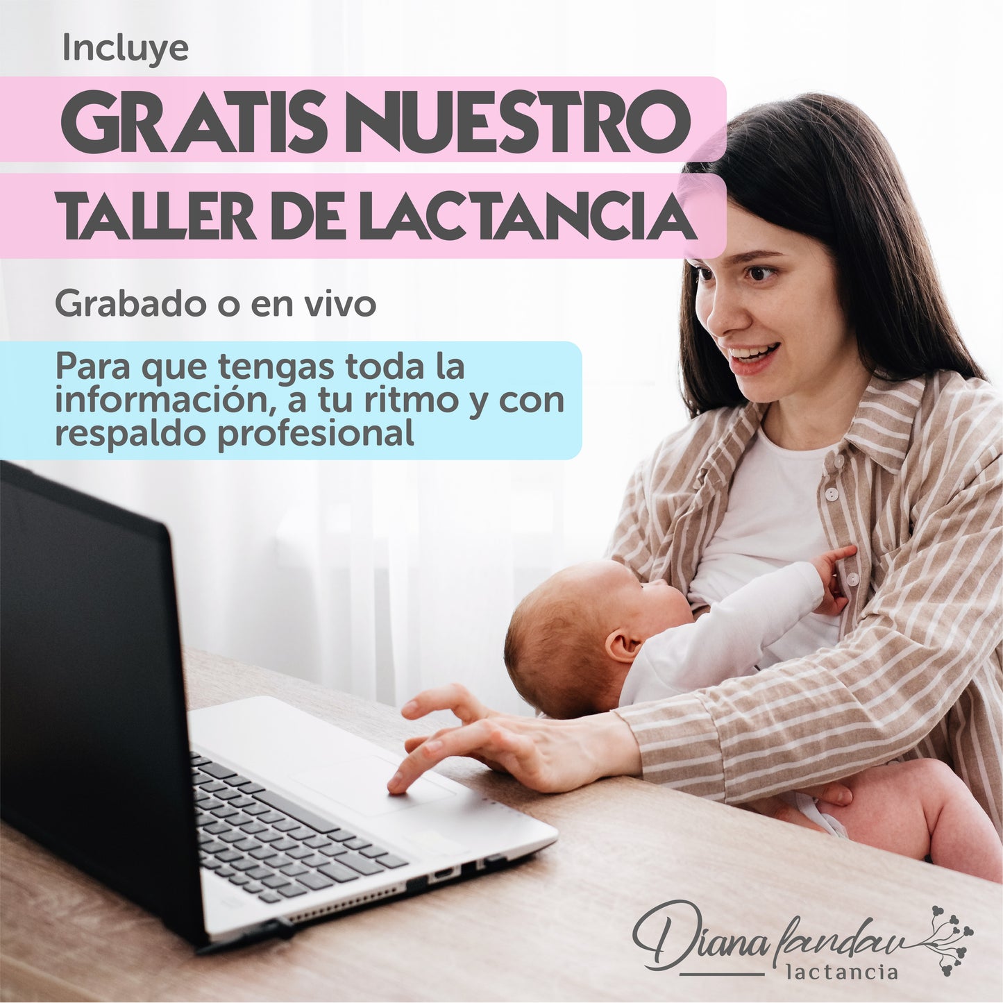 Acompañamiento completo de lactancia