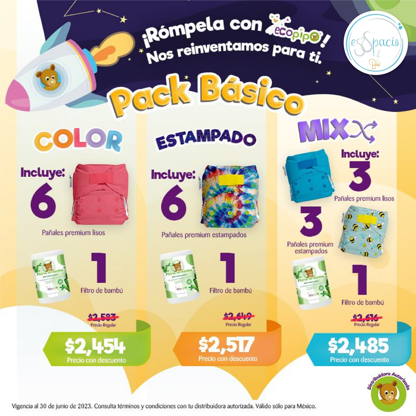 Pack Básico Estampado