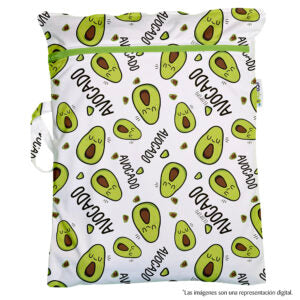 BOLSA IMPERMEABLE ESTAMPADA CHICA PARA PAÑALERA
