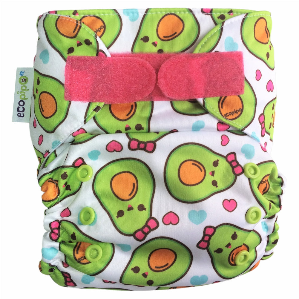 PAÑAL G4 UNITALLA AGUACATES NIÑA VELCRO