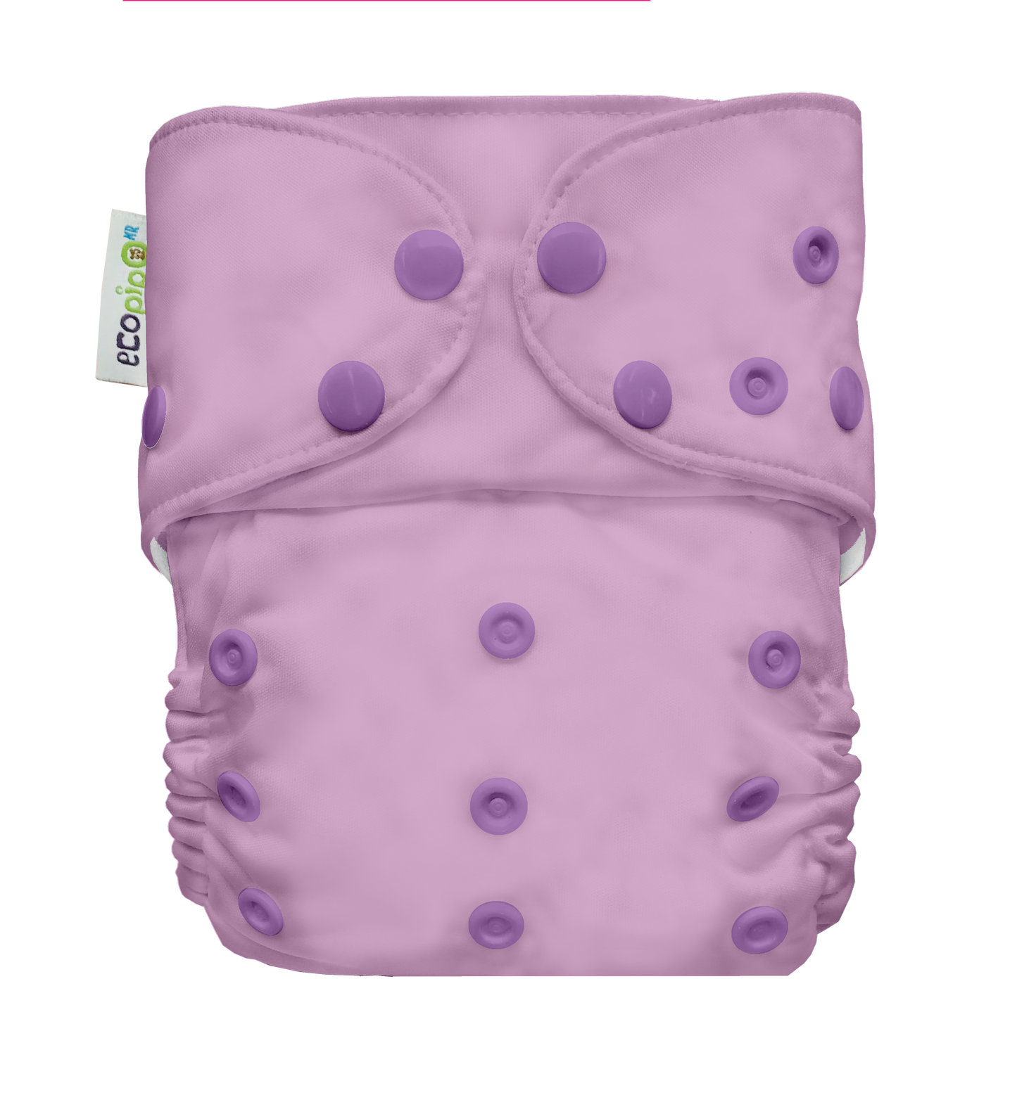 PAÑAL UNITALLA BROCHES LISO LILA G4