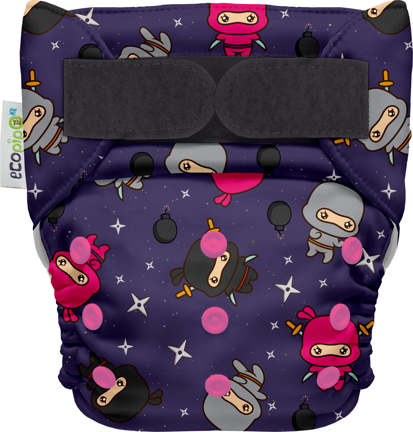 PAÑAL G4 UNITALLA NINJA VELCRO