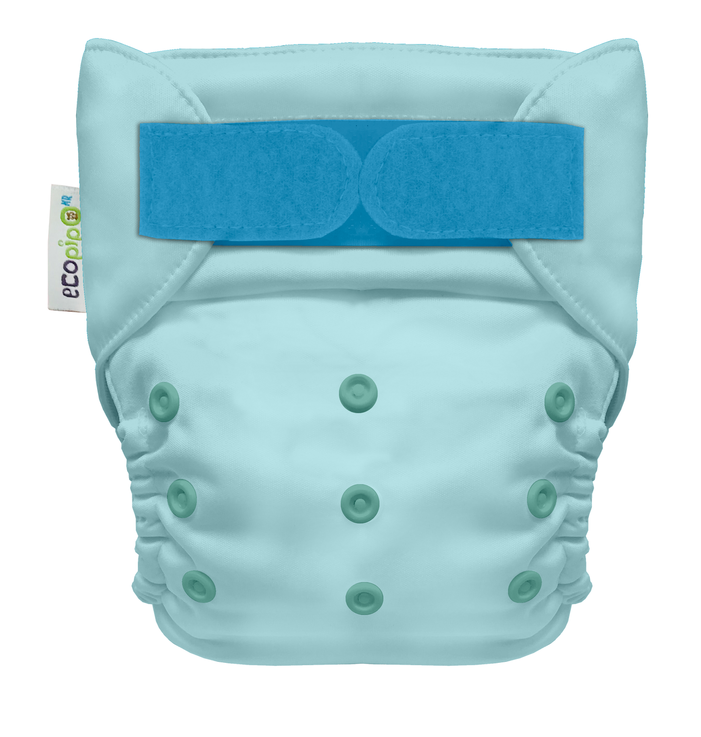 PAÑAL UNITALLA VELCRO LISO TURQUESA G4