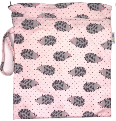 BOLSA IMPERMEABLE ESTAMPADA CHICA PARA PAÑALERA