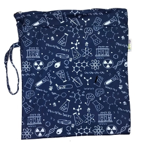 BOLSA IMPERMEABLE ESTAMPADA CHICA PARA PAÑALERA