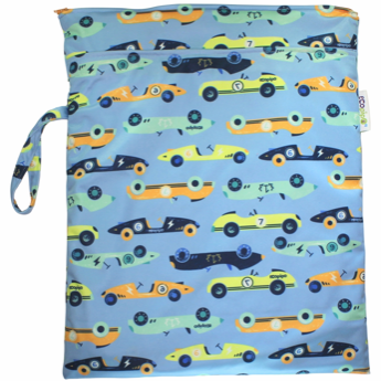 BOLSA IMPERMEABLE ESTAMPADA CHICA PARA PAÑALERA