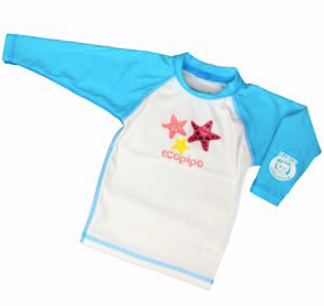 PLAYERA ACUATICA ESTRELLAS