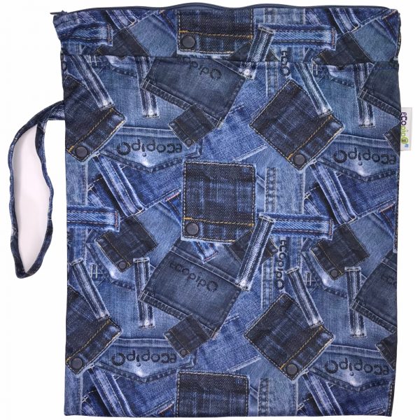 BOLSA IMPERMEABLE ESTAMPADA CHICA PARA PAÑALERA