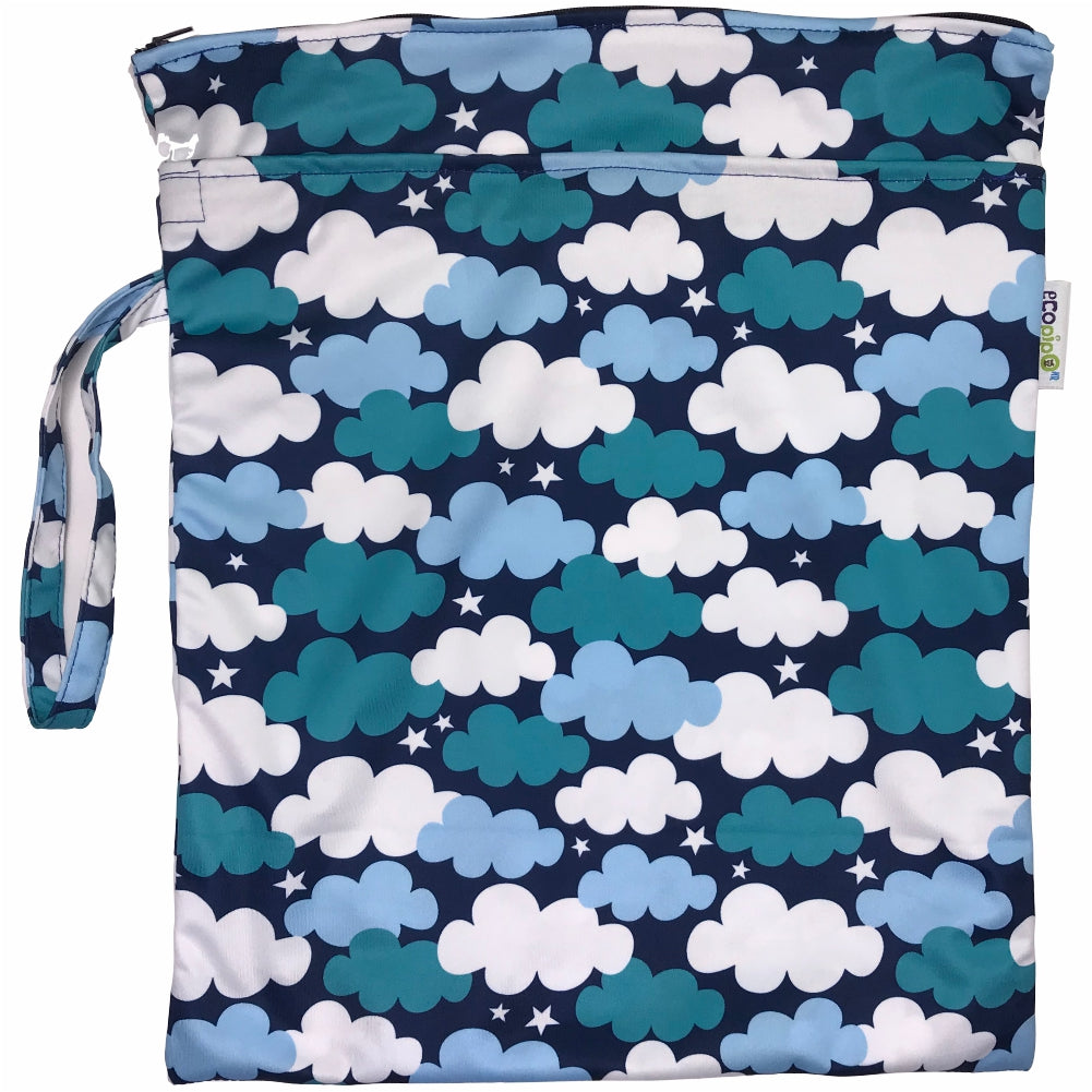 BOLSA IMPERMEABLE ESTAMPADA CHICA PARA PAÑALERA