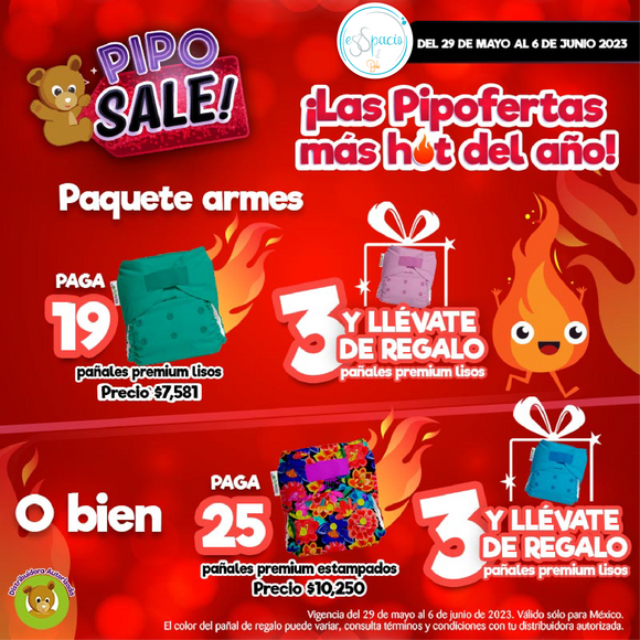 PIPO SALE - Paquete Armes