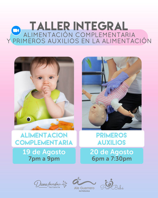 Alimentación Complementaria y Primeros Auxilios en la Alimentación