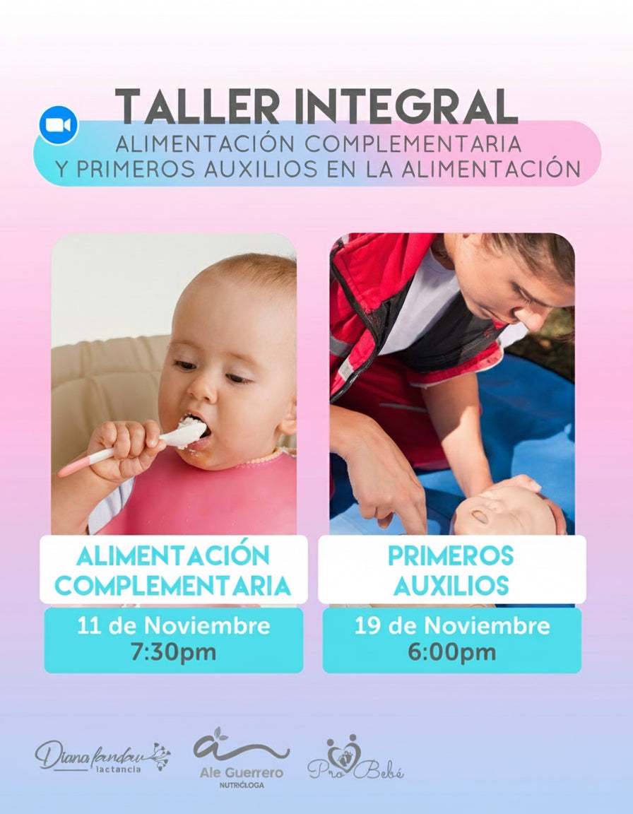 Alimentación Complementaria y Primeros Auxilios en la Alimentación